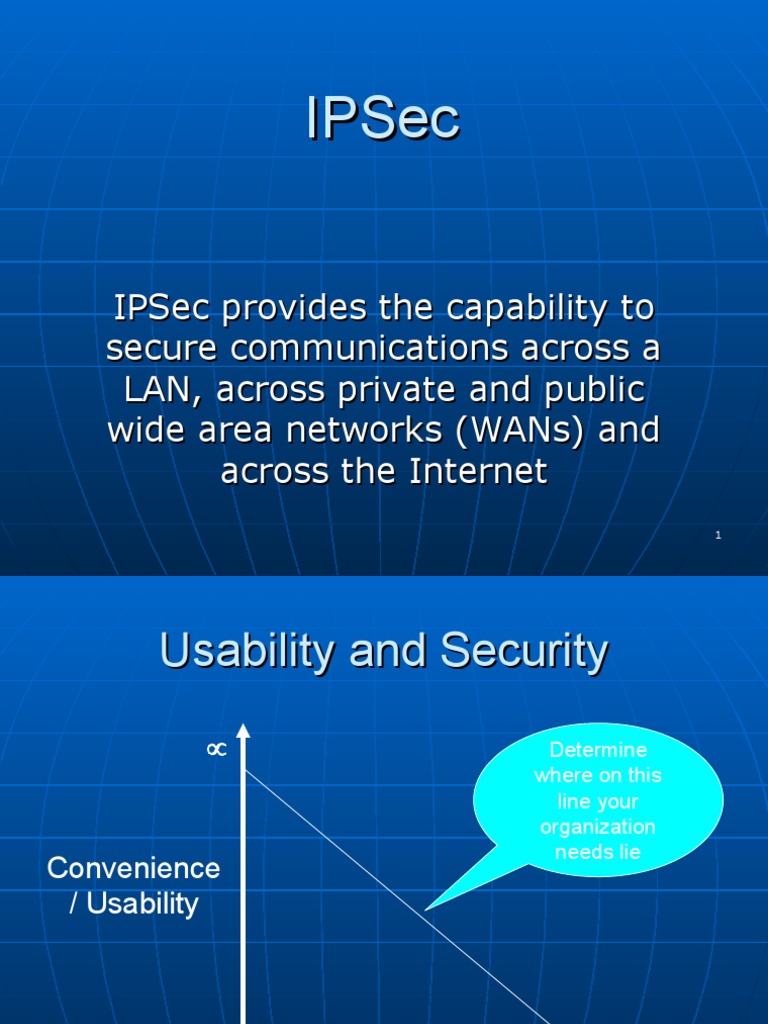 Understanding IPSec Security Protocols | PDF | Internet Protocols ...