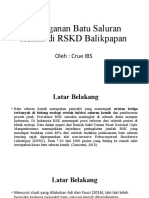 Penanganan Batu Saluran Kemih Di RSKD Balikpapan