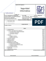 Seguridad Informática Plan 2008