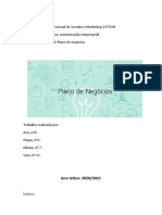 Plano de negócios para Pizzaria Massas e Sabores