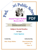 Anand Nagar Bodabagn Rewa (M.P.) : Subject Social Studies