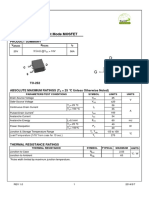 25V 9.5mΩ N-Channel MOSFET