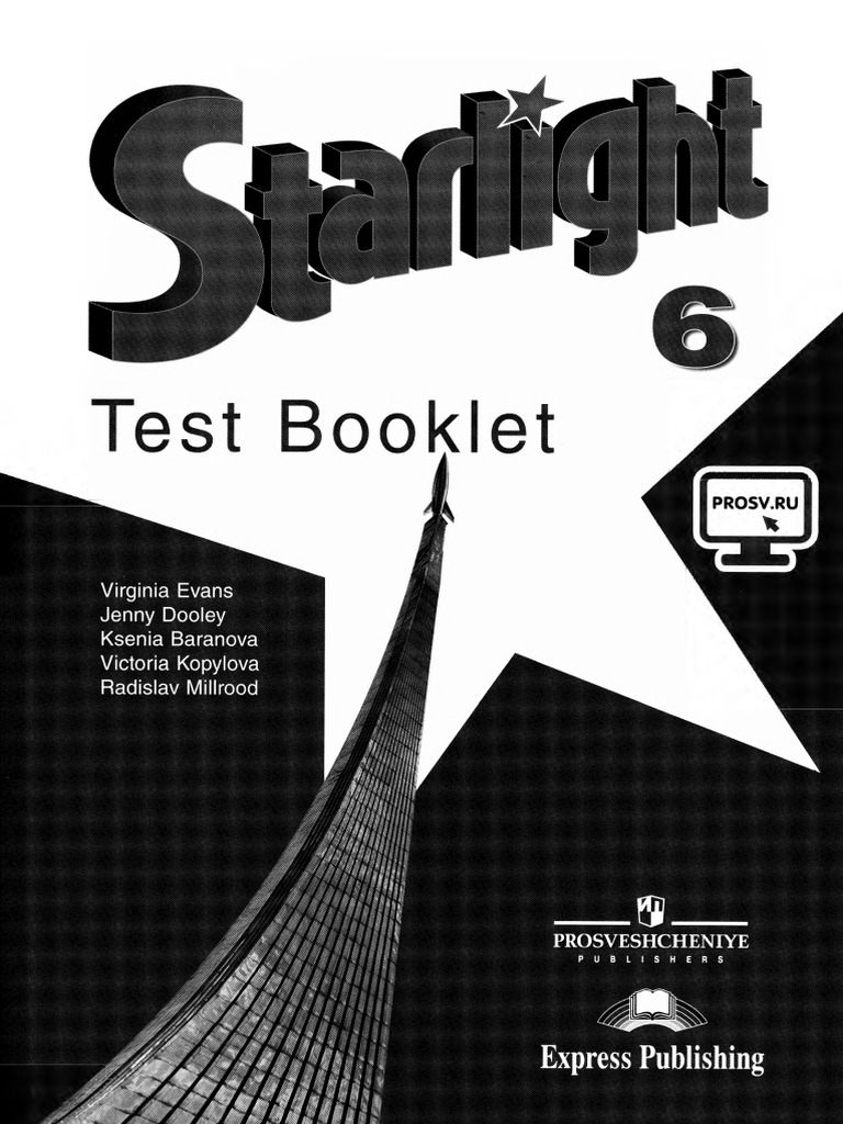 Starlight 6 Test Booklet | PDF | Marie Curie