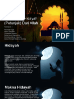 Jenis-Jenis Hidayah Kelompok 1 SI 2020 P2K