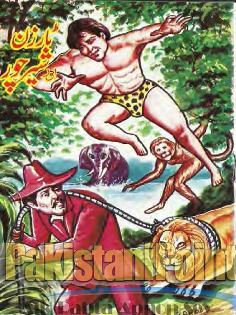 5-Tarzan Aur Sher Chor | PDF