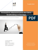 Formation - Administration de CITRIX XenDesktop Et XenApp