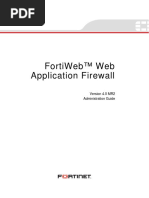 FortiWeb™ Web Application Firewall (PDFDrive)