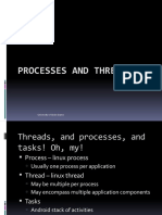 Processes and Threads: University of Notre Dame