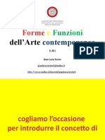 Forme e funzioni dell'arte contemporanea 2