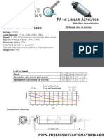 PA-15 Linear Actuator - Actuator, Actuators, Linear Actuators