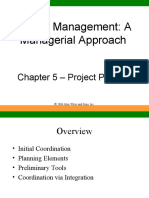 Project Management: A Managerial Approach