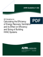 AHRI Guideline v - (SI)-2011