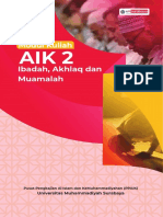 AIK 2 (Ibadah, Akhlaq Dan Muamalah)
