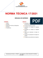 NT 17 - 2021 Brigada de Incendio