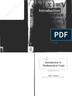 Mendelson - Introduction to Mathematical Logic (1997)