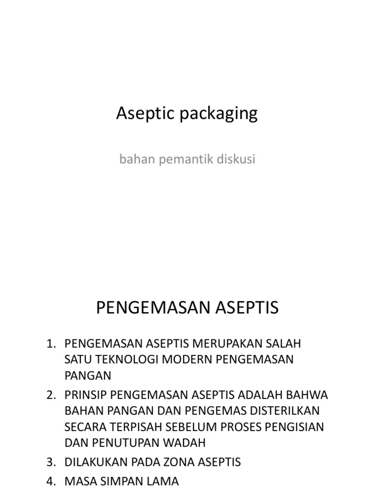 Aseptic Packaging PDF
