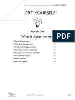 Assertiveness Module 1
