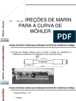 TMEC026 - Mecânica da Fadiga e da Fratura - 5. Correções de Marin para a Curva de Wöhler