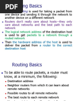 Routing Basics