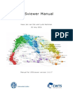 Vosviewer Manual: Nees Jan Van Eck and Ludo Waltman 22 July 2021