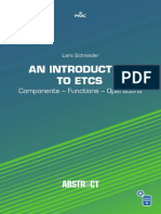 An Introduction To Etcs: Components - Functions - Operations