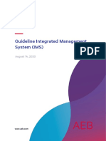 Guideline Integrated Management System (IMS) : August 14, 2020