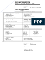 Kecamatan Bakam: Surat Perjalanan Dinas (SPD)