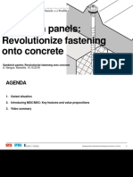 Sandwich Panels: Revolutionize Fastening Onto Concrete