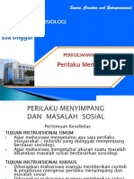 Perilaku Menyimpang