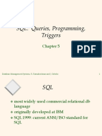 SQL: Queries, Programming, Triggers: Database Management Systems, R. Ramakrishnan and J. Gehrke 1