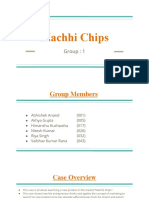 Machhi Chips Marketing Strategy Analysis