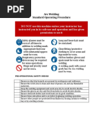 Arc Welding SOP