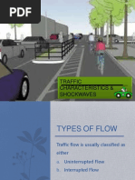 Traffic Characteristics and Shockwaves