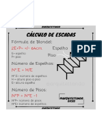 Dimencionamento de Escadas