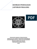 PANDUAN PENULISAN LAPORAN MAGANG Pari20