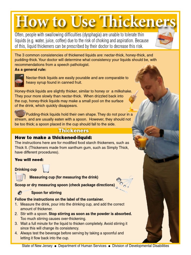How To Use Thickeners How To Use Thickeners PDF Foods Drink