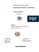 Affiliate Marketing and Banner Advertising 1