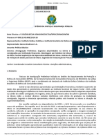 Nota Técnica sobre práticas abusivas de banco em ofertas de empréstimos consignados para idosos