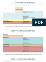 Plan conciencia fonológica preescolar