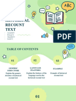 Historical Recount Text: - Amanda/3 - Felicia/11 - Jennifer/15 - Luna/22