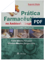 Prática Farmacêutica No Ambiente Hospitalar 2. Ed. - Www.meulivro.biz