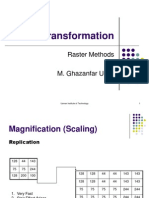 Raster Methods Transformation