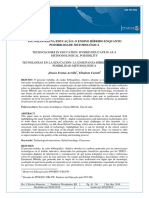 Artigo Importante - Tecnologias Na Educação - O Ensino Híbrido Enquanto Possibilidade Metodologica