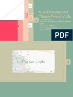 Social Structure and Chinese People's Life 1