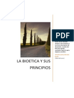 Informe Sobre La Bioetica y Sus Principios (WLBP) .