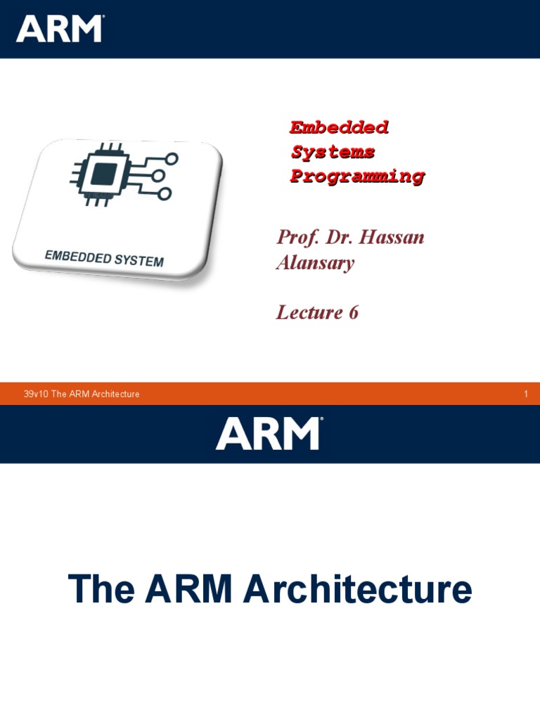 Embedded Systems Programming | PDF | Arm Architecture | Software ...