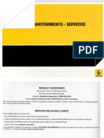 Manual de Garantia - Mantenimiento - Servicios de Renault