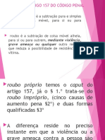 Direito Penal III - Crimes Contra Patrimônio - Roubo