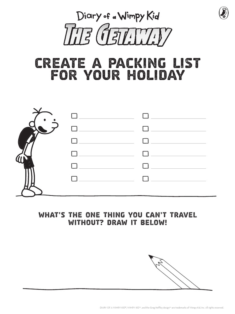 Essential Holiday Packing List Guide | PDF | Games & Activities