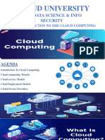 Intro Cloud Computing Models Benefits Providers